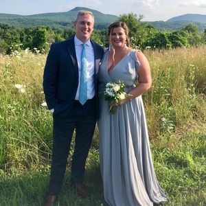 Wtoo 750 French Blue Bridesmaid Dress, size 22